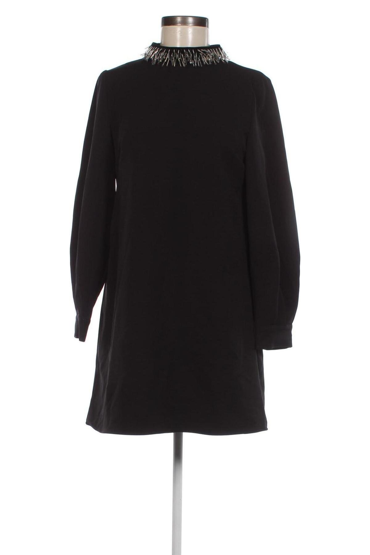 Šaty  Zara, Veľkosť S, Farba Čierna, Cena  21,03 €