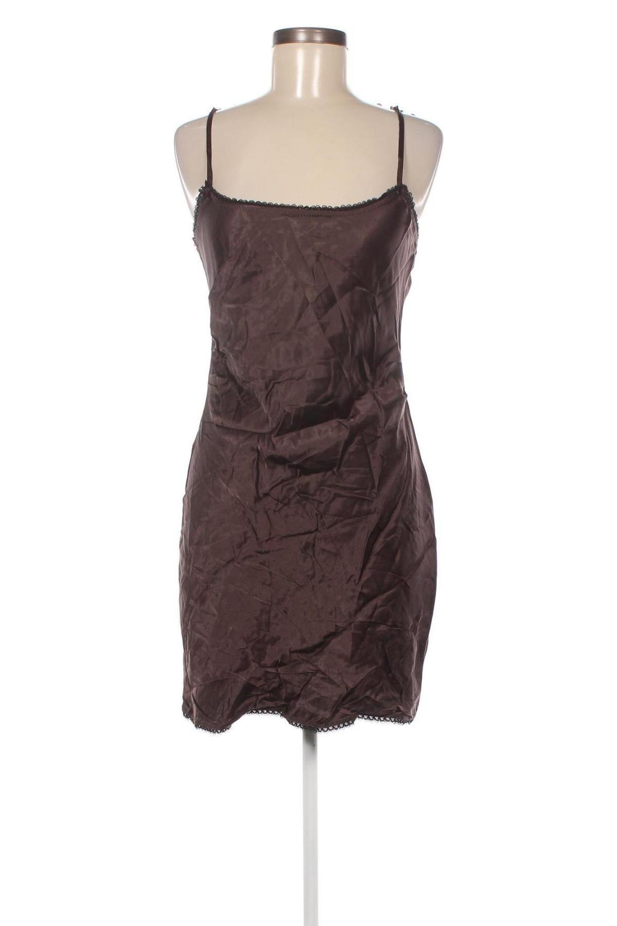 Kleid Zara, Größe L, Farbe Braun, Preis 16,14 €