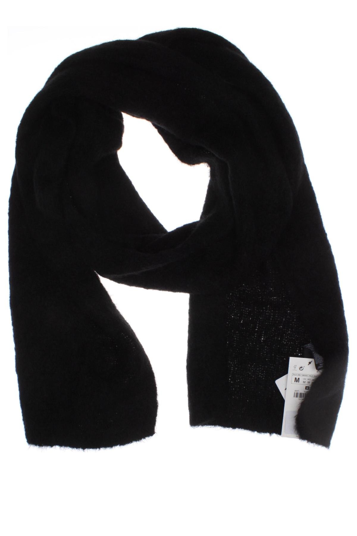 Κασκόλ Zara, Χρώμα Μαύρο, Τιμή 13,92 €