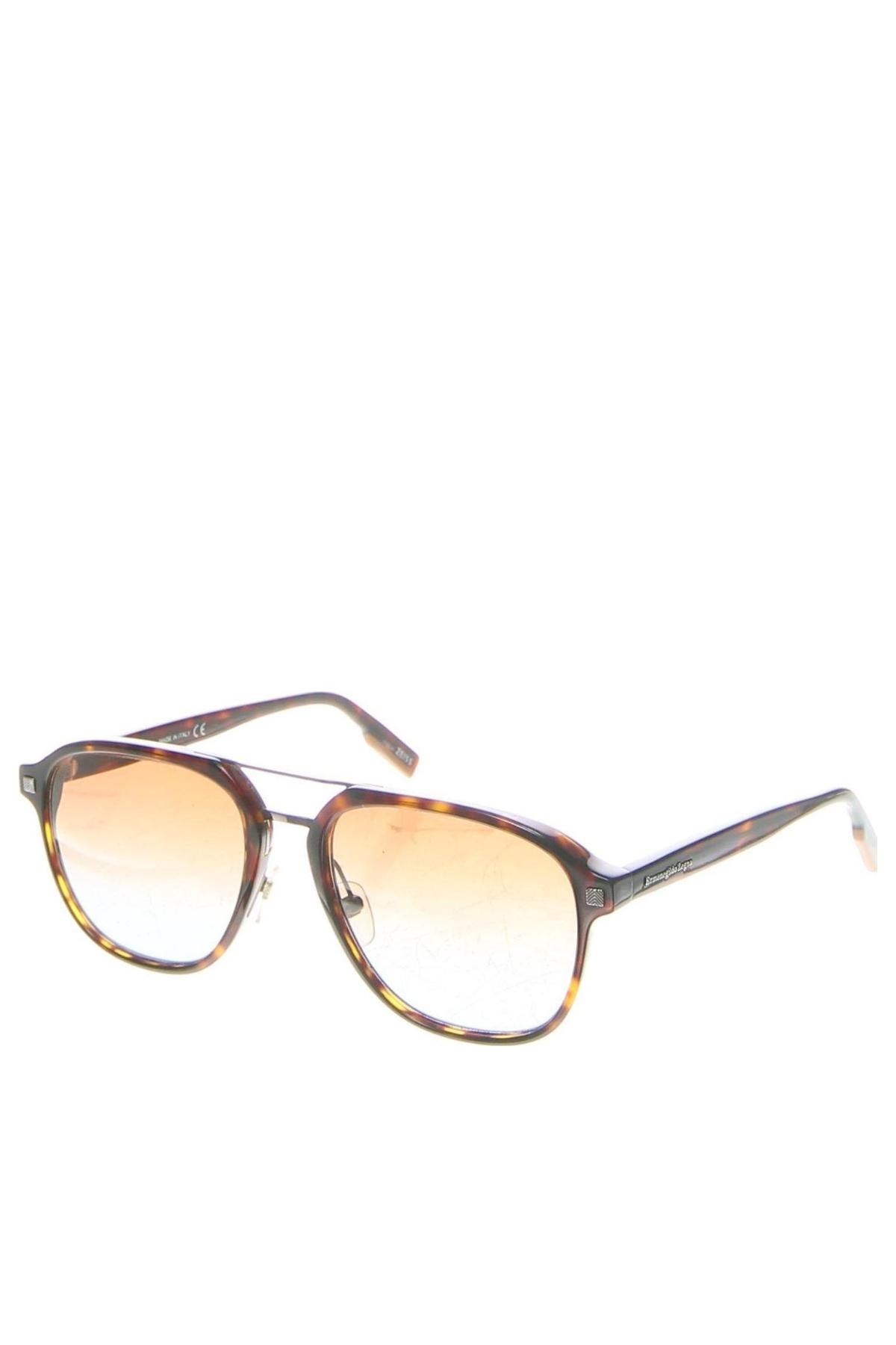 Sonnenbrille Ermenegildo Zegna, Farbe Braun, Preis 228,94 €