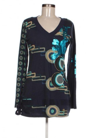 Дамска блуза Desigual, Размер L, Цвят Многоцветен, Цена 48,87 лв.