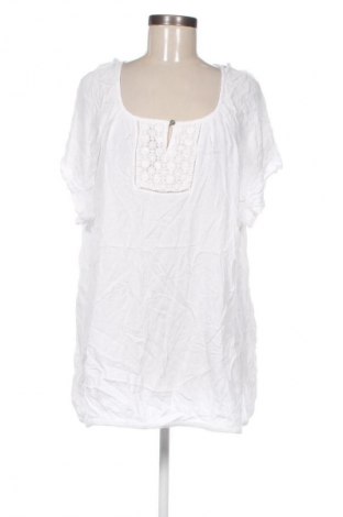 Damen Shirt Gina Benotti, Größe 3XL, Farbe Weiß, Preis € 13,99