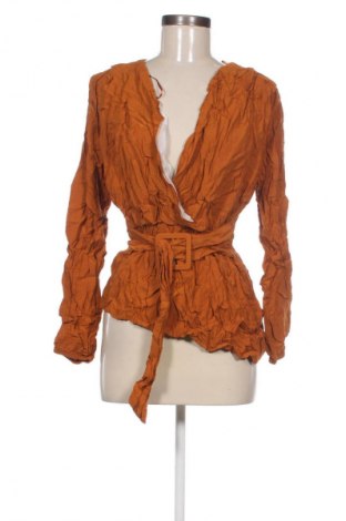 Női blúz Gina Tricot, Méret M, Szín Barna, Ár 1 679 Ft
