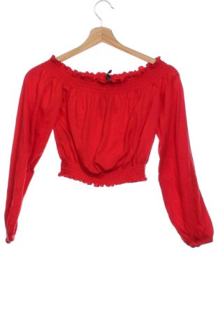 Dámská halenka H&M Divided, Velikost XS, Barva Červená, Cena  89,00 Kč