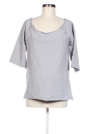 Дамска блуза Hilfiger Denim, Размер L, Цвят Сив, Цена 33,99 лв.