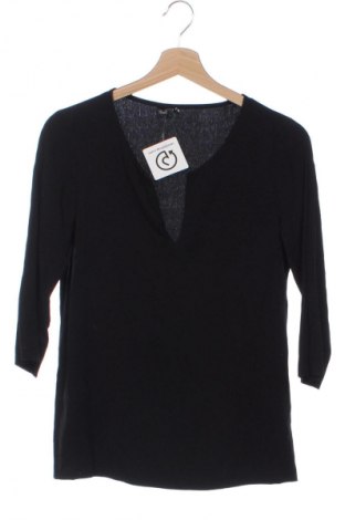Дамска блуза Mango, Размер XS, Цвят Черен, Цена 6,99 лв.