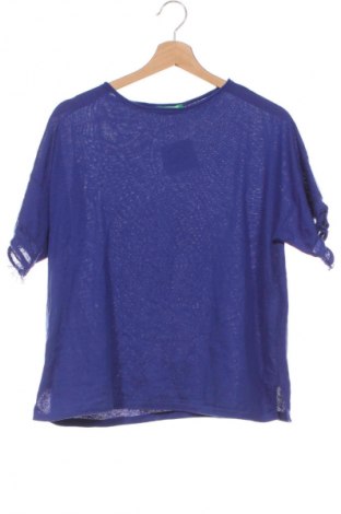 Γυναικεία μπλούζα United Colors Of Benetton, Μέγεθος XS, Χρώμα Μπλέ, Τιμή 4,99 €