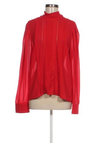 Дамска блуза Zara, Размер XL, Цвят Червен, Цена 27,00 лв.
