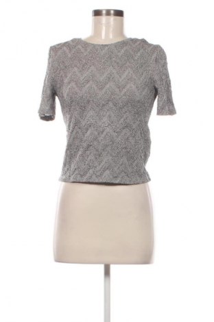 Bluzka damska Zara, Rozmiar M, Kolor Srebrzysty, Cena 36,99 zł