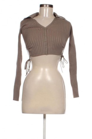 Damen Strickjacke Bershka, Größe M, Farbe Braun, Preis € 6,99
