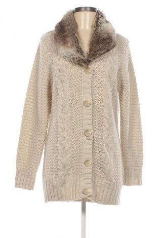 Damen Strickjacke Canda, Größe M, Farbe Beige, Preis € 4,99
