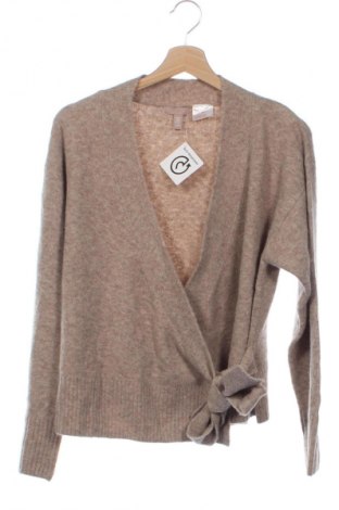 Damen Strickjacke H&M, Größe XS, Farbe Braun, Preis € 5,99