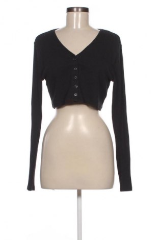 Damen Strickjacke Weekday, Größe XL, Farbe Schwarz, Preis € 7,99