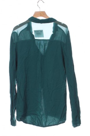 Dámská košile  Bershka, Velikost XS, Barva Zelená, Cena  109,00 Kč