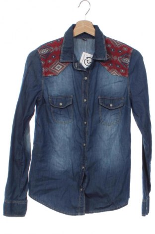 Damenbluse Pimkie, Größe XS, Farbe Blau, Preis 4,99 €