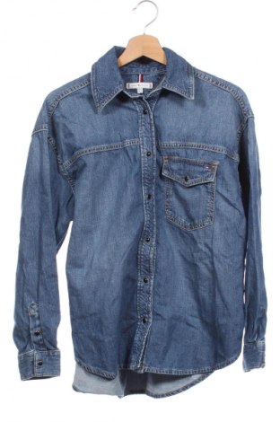 Damenbluse Tommy Hilfiger, Größe XS, Farbe Blau, Preis € 152,99