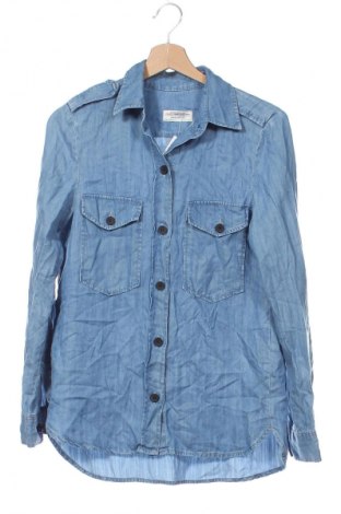 Cămașă de femei Zara, Mărime XS, Culoare Albastru, Preț 88,99 Lei