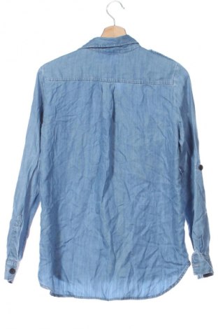 Cămașă de femei Zara, Mărime XS, Culoare Albastru, Preț 88,99 Lei