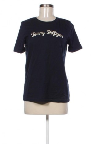 Damski T-shirt Tommy Hilfiger, Rozmiar M, Kolor Niebieski, Cena 268,99 zł
