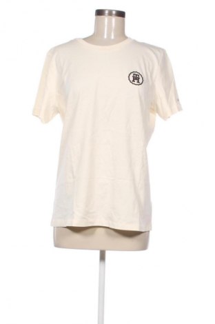 Damski T-shirt Tommy Hilfiger, Rozmiar L, Kolor ecru, Cena 252,99 zł