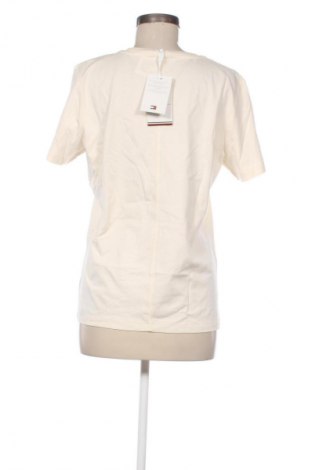 Damski T-shirt Tommy Hilfiger, Rozmiar L, Kolor ecru, Cena 252,99 zł