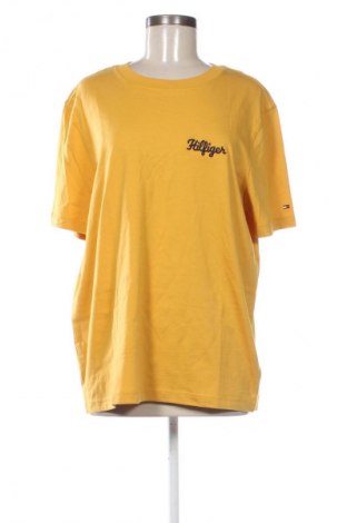Damski T-shirt Tommy Hilfiger, Rozmiar M, Kolor Żółty, Cena 268,99 zł