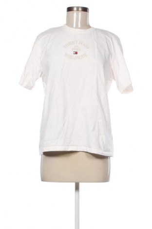 Дамска тениска Tommy Jeans, Размер M, Цвят Екрю, Цена 82,99 лв.