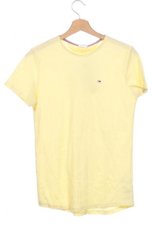 Γυναικείο t-shirt Tommy Jeans, Μέγεθος XS, Χρώμα Κίτρινο, Τιμή 45,99 €