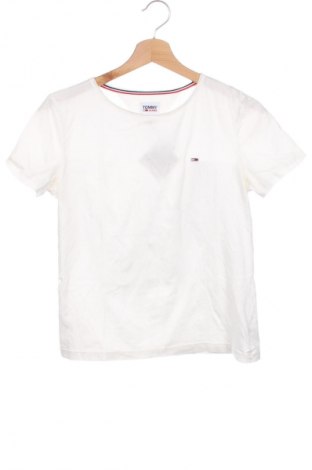 Γυναικείο t-shirt Tommy Jeans, Μέγεθος XS, Χρώμα Λευκό, Τιμή 52,99 €