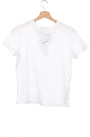 Damski T-shirt Tommy Jeans, Rozmiar XS, Kolor Biały, Cena 252,99 zł