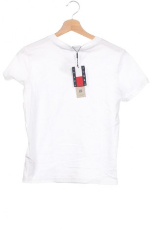Damski T-shirt Tommy Jeans, Rozmiar XS, Kolor Biały, Cena 252,99 zł