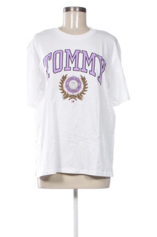 Tricou de femei Tommy Jeans, Mărime L, Culoare Alb, Preț 267,99 Lei