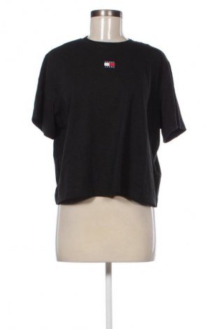 Női póló Tommy Jeans, Méret L, Szín Fekete, Ár 17 779 Ft