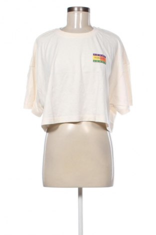 Damski T-shirt Tommy Jeans, Rozmiar L, Kolor ecru, Cena 252,99 zł