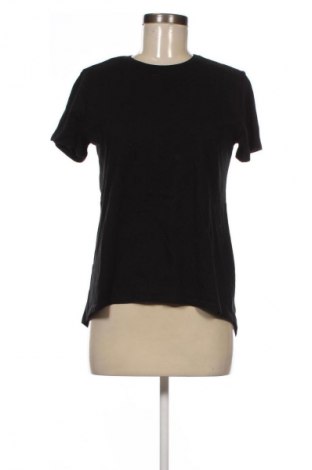 Дамска тениска Zara, Размер M, Цвят Черен, Цена 11,99 лв.