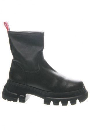 Γυναικεία μποτάκια Tommy Jeans, Μέγεθος 39, Χρώμα Μαύρο, Τιμή 90,99 €