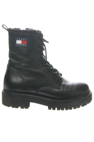 Γυναικεία μποτάκια Tommy Jeans, Μέγεθος 38, Χρώμα Μαύρο, Τιμή 129,99 €