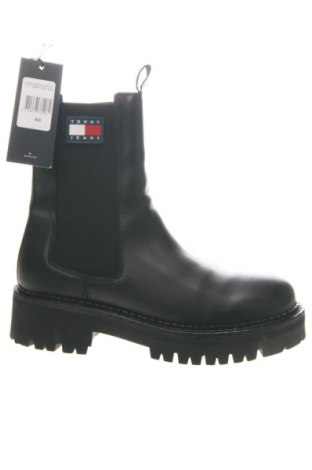 Damenstiefel Tommy Jeans, Größe 40, Farbe Schwarz, Preis € 139,99