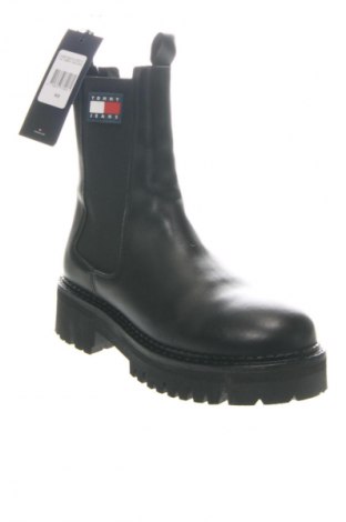 Damenstiefel Tommy Jeans, Größe 40, Farbe Schwarz, Preis € 139,99