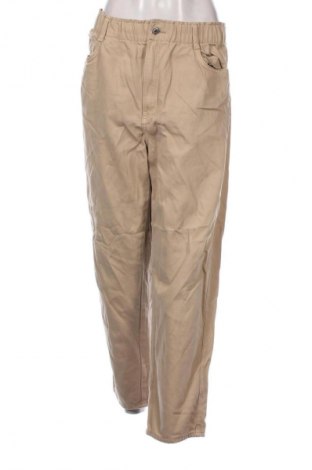 Damskie jeansy H&M, Rozmiar L, Kolor Beżowy, Cena 95,99 zł