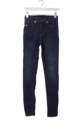 Blugi de femei Monki, Mărime XS, Culoare Albastru, Preț 36,99 Lei