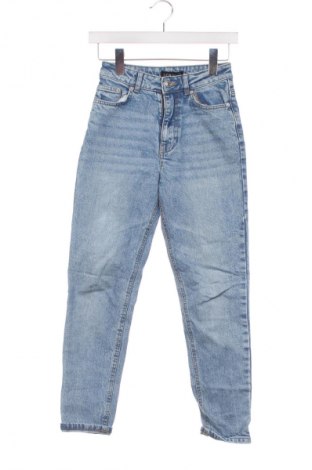 Damskie jeansy Sinsay, Rozmiar XXS, Kolor Niebieski, Cena 95,99 zł