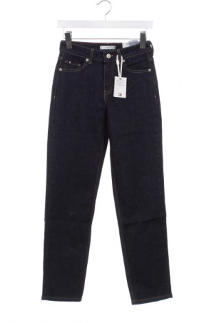 Damskie jeansy Tommy Hilfiger, Rozmiar XS, Kolor Niebieski, Cena 654,99 zł