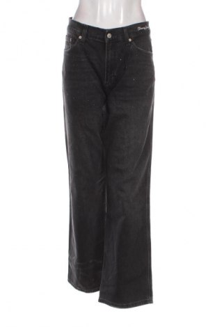 Női farmernadrág Tommy Jeans, Méret L, Szín Fekete, Ár 34 729 Ft