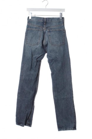 Damskie jeansy Zara, Rozmiar XS, Kolor Niebieski, Cena 62,07 zł
