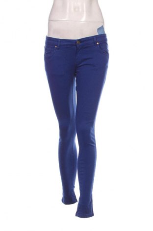 Damskie jeansy Zara, Rozmiar S, Kolor Niebieski, Cena 38,99 zł