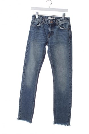 Damskie jeansy Zara, Rozmiar XXS, Kolor Niebieski, Cena 42,99 zł