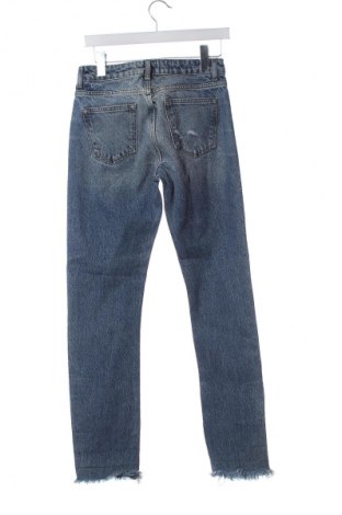 Damskie jeansy Zara, Rozmiar XXS, Kolor Niebieski, Cena 42,99 zł