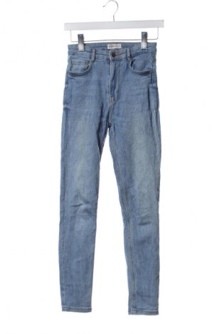Dámske džínsy  Zara Trafaluc, Veľkosť XS, Farba Modrá, Cena  15,95 €
