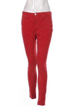 Pantaloni de velvet de femei Amisu, Mărime M, Culoare Roșu, Preț 22,99 Lei